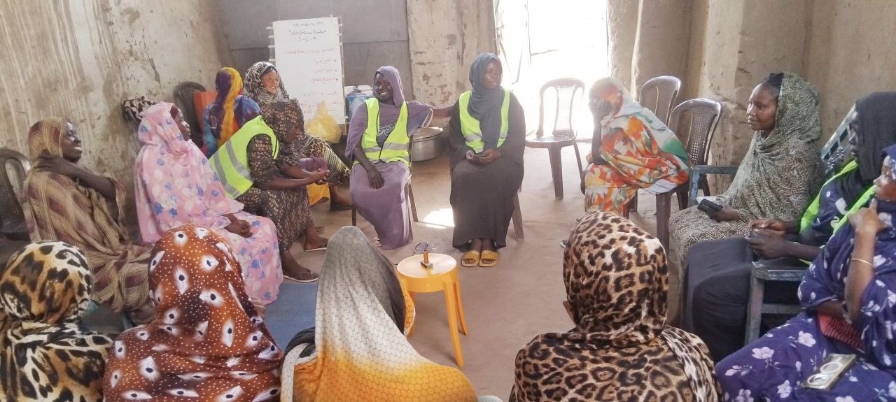 Community outreach in Sudan