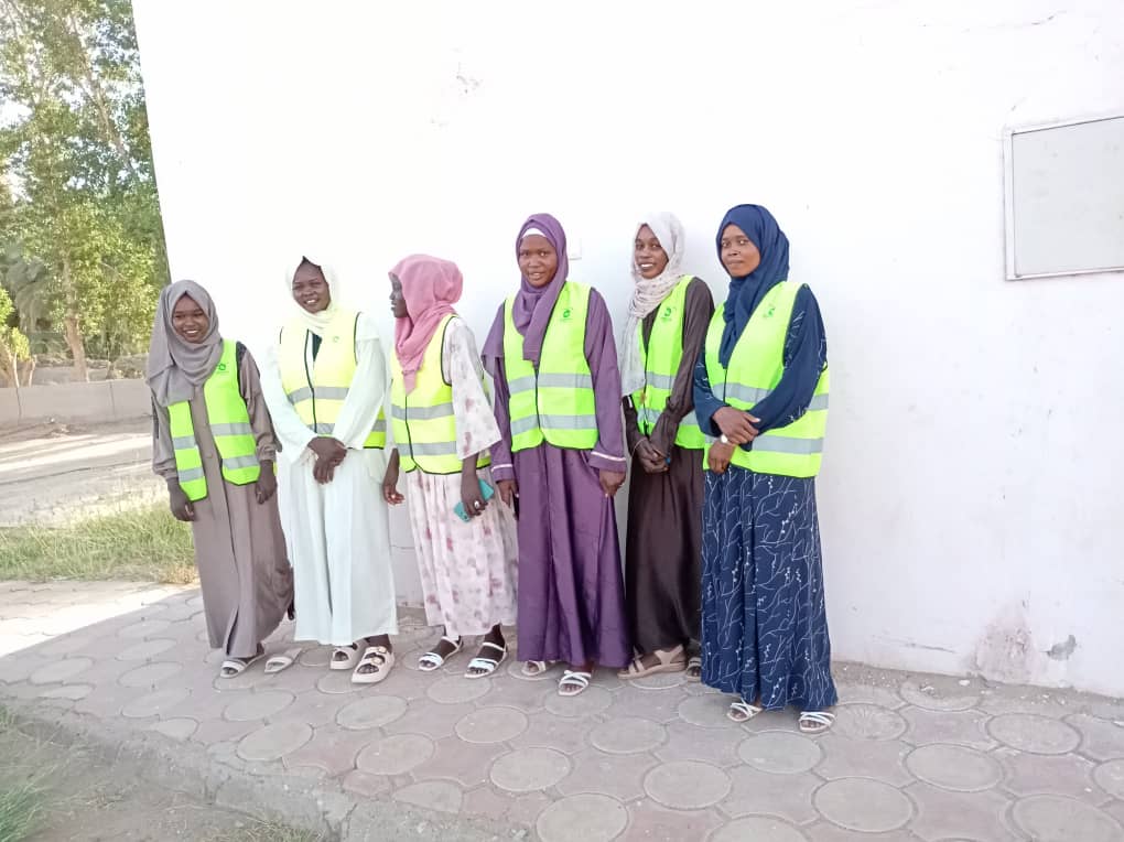 Sengura Charity Organization team in official vests